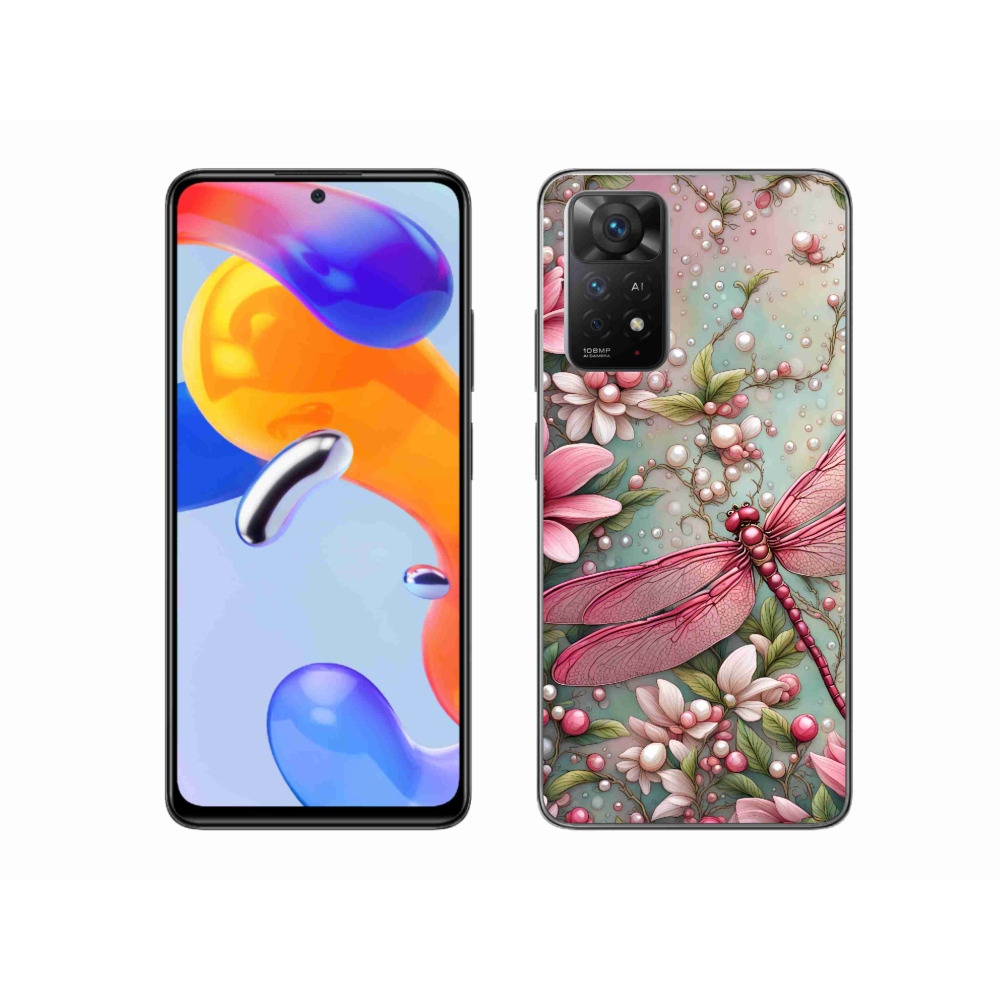 Gél borítás mmCase a Xiaomi Redmi Note 11 Pro 4G/5G számára - szitakötő