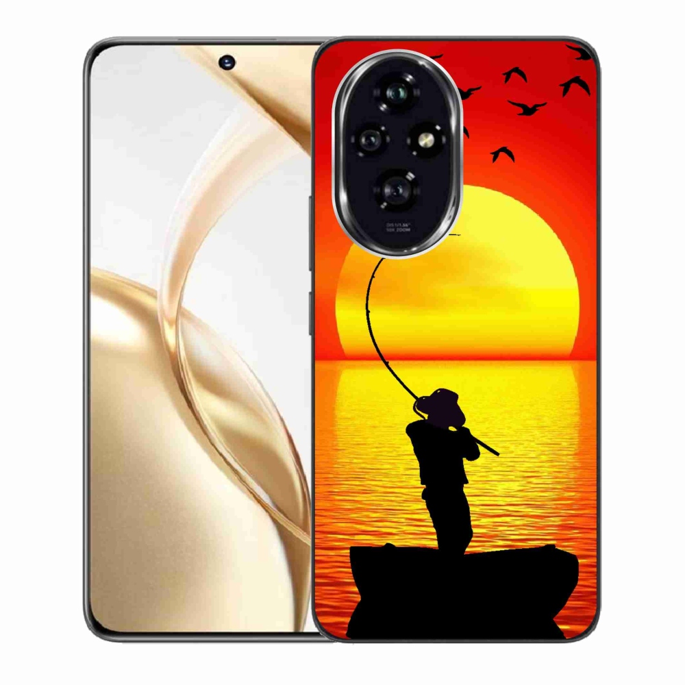 Zselés borítás mmCase a Honor 200 5G számára - horgászat