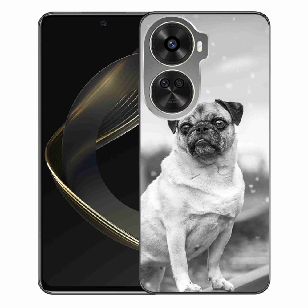 Gél tok mmCase a Huawei Nova 12 SE számára - mopsz