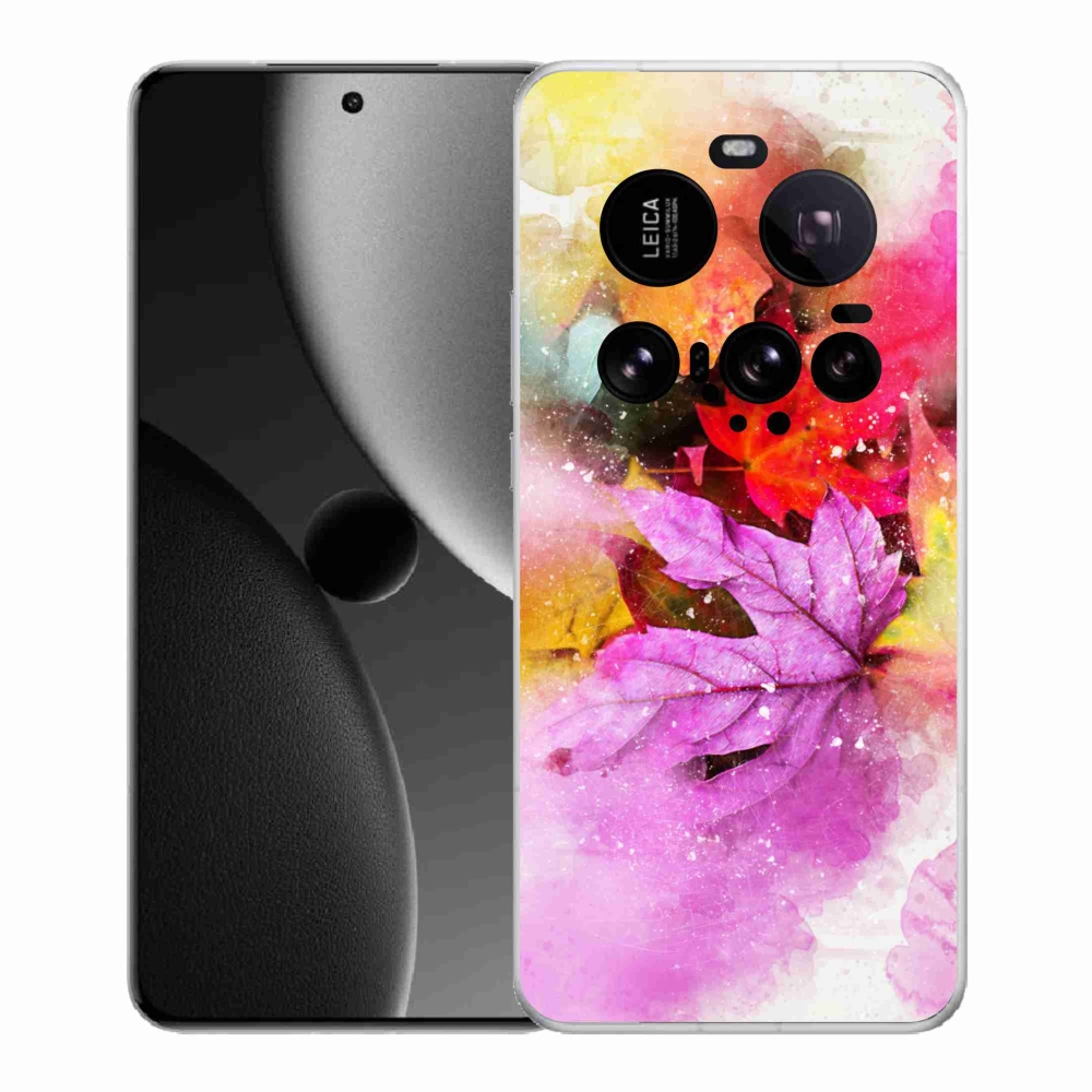 Gél borító mmCase a Xiaomi 15 Ultra - színes levelek