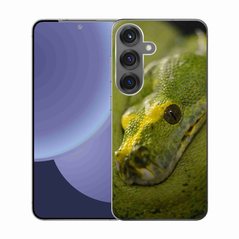 Gél védőburkolat mmCase Samsung Galaxy S25 - kígyó 2