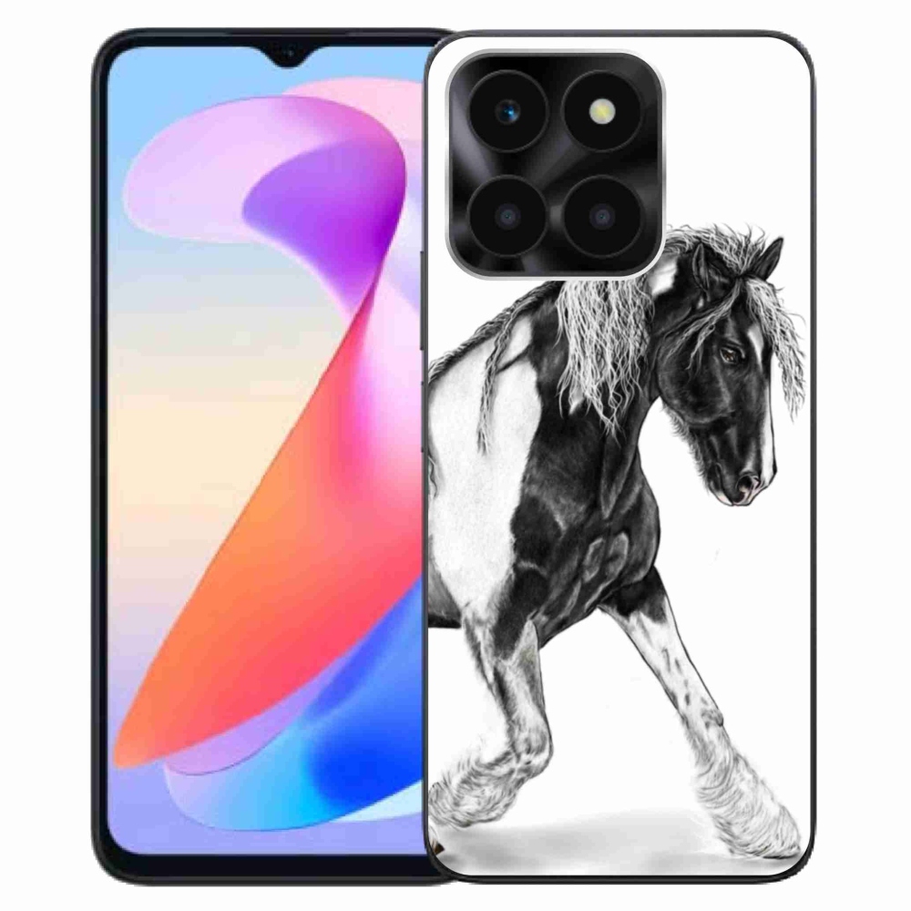 Zselés borítás mmCase a Honor X6a számára - ló