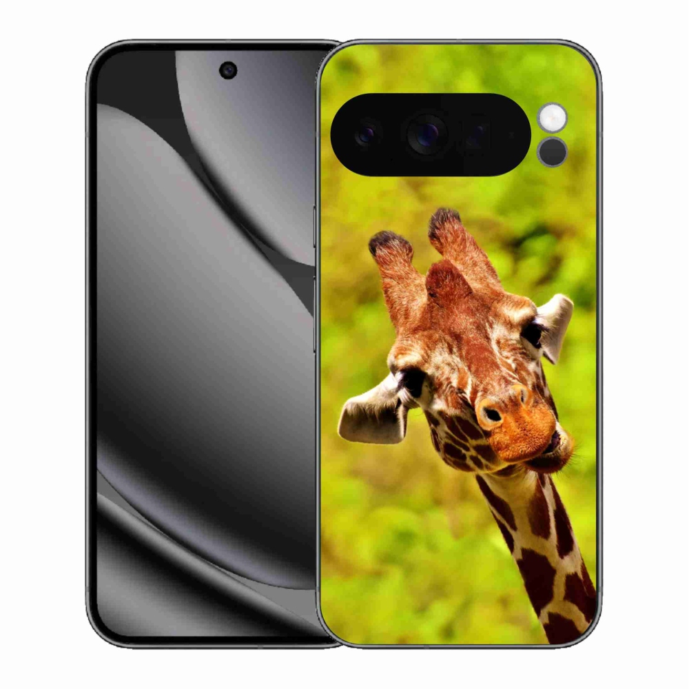 Zselés borítás mmCase a Google Pixel 10 Pro XL-hez - zsiráf