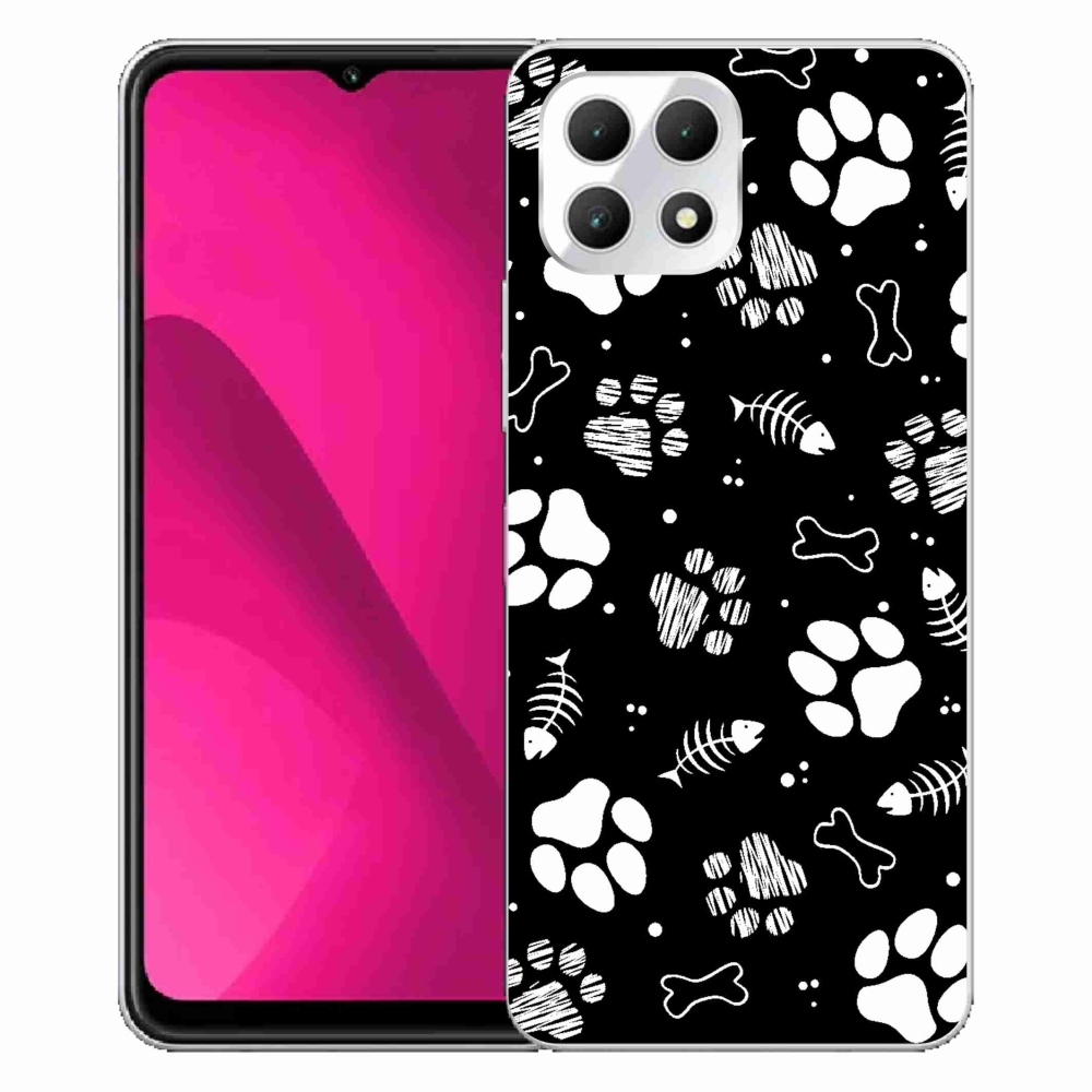 Zselés borítás mmCase a T-Mobile T Phone 2 készülékhez - kutyamancsok