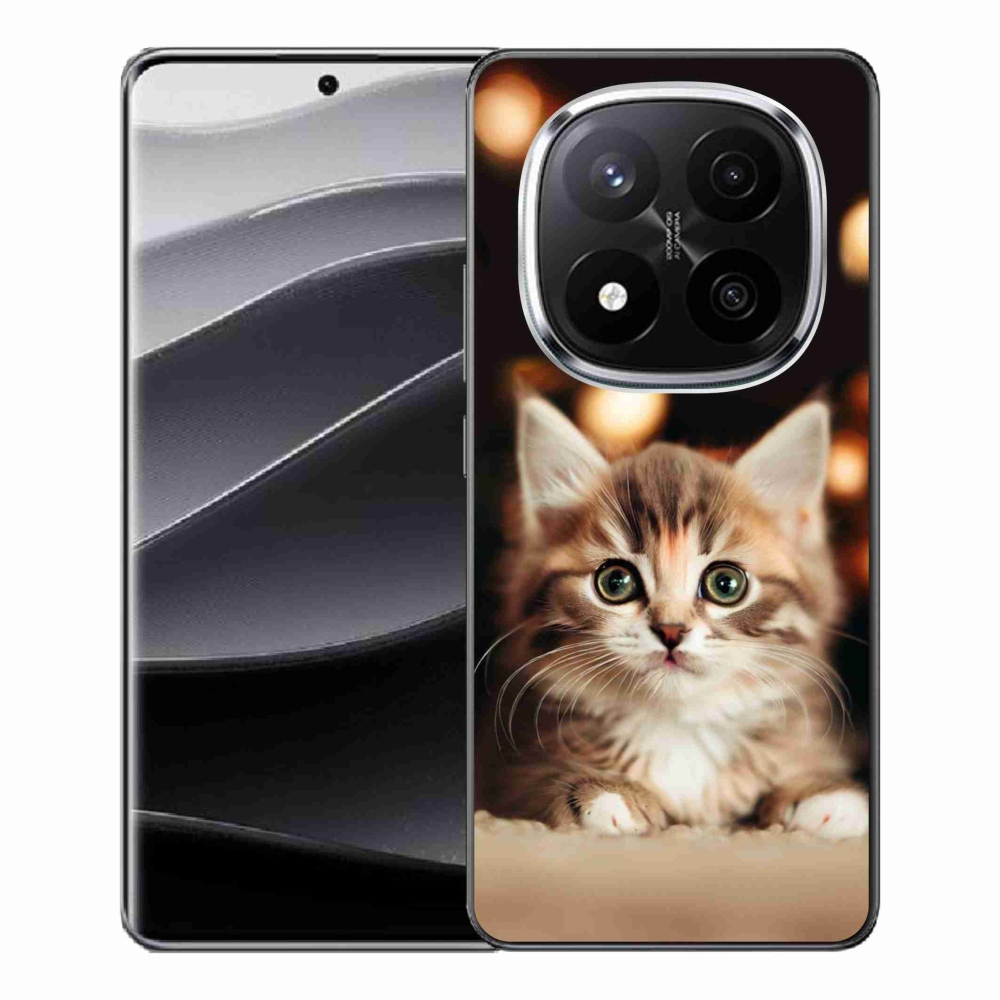 Gél borítás mmCase a Xiaomi Redmi Note 14 Pro+ 5G számára - aranyos cica 2