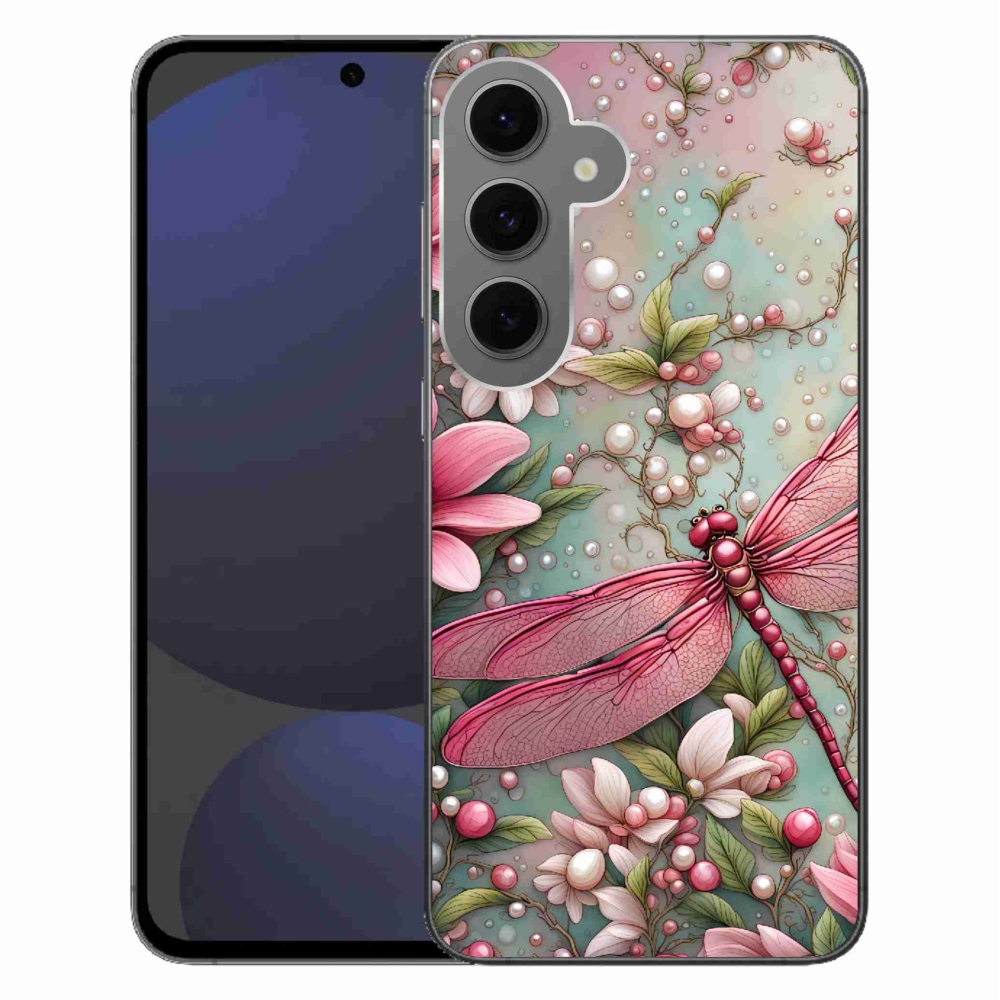 Gél védőhuzat mmCase Samsung Galaxy S24 FE készülékhez - szitakötő