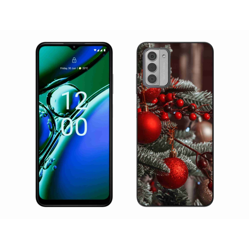 Zselés borítás mmCase a Nokia G42 készülékhez - karácsonyi dekorációk 2