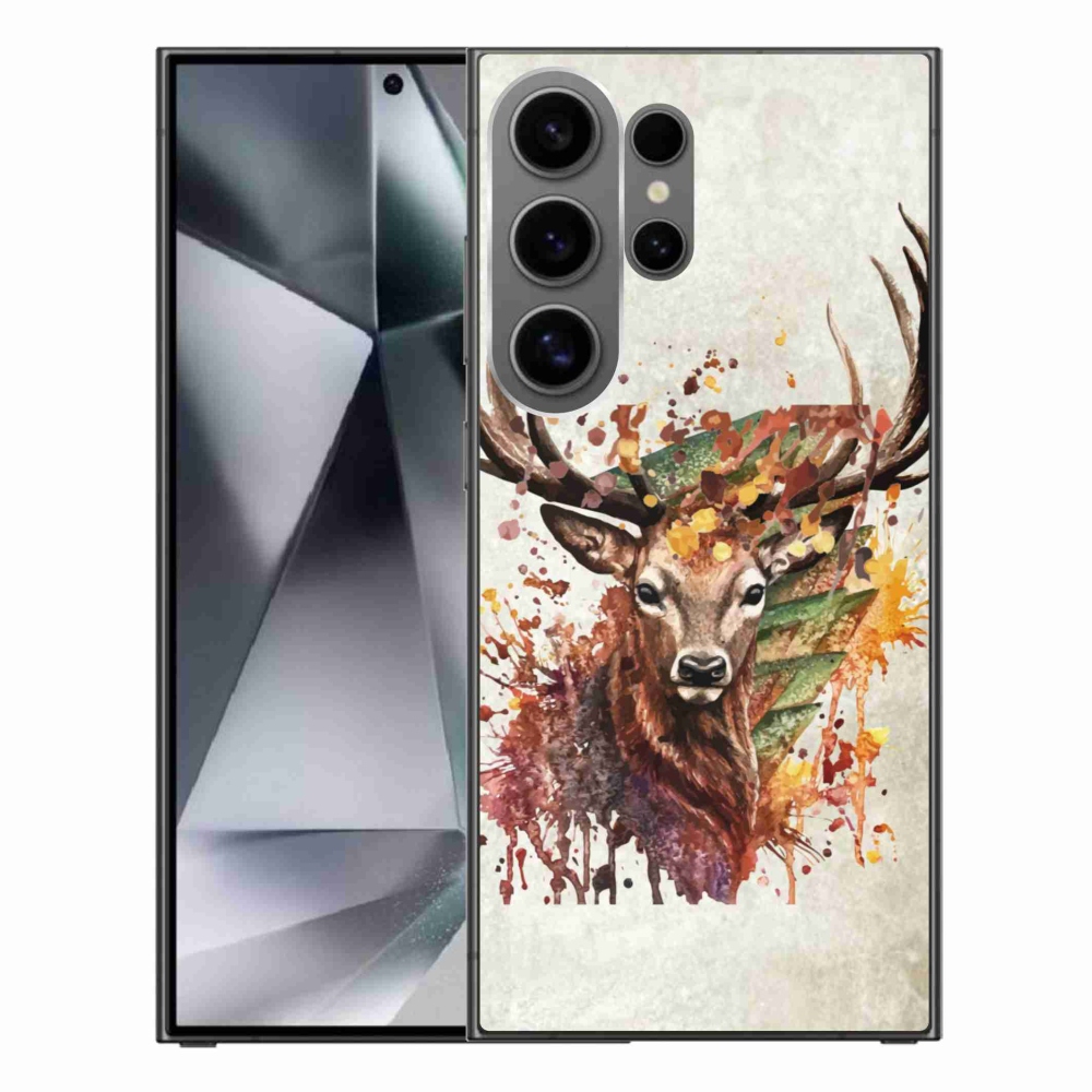Gél tok mmCase a Samsung Galaxy S24 Ultra készülékhez - szarvas 1