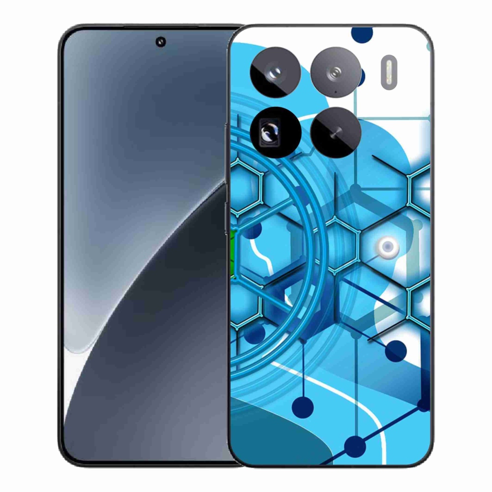 Gél borítás mmCase a Xiaomi 15 Pro számára - absztrakt minta 2