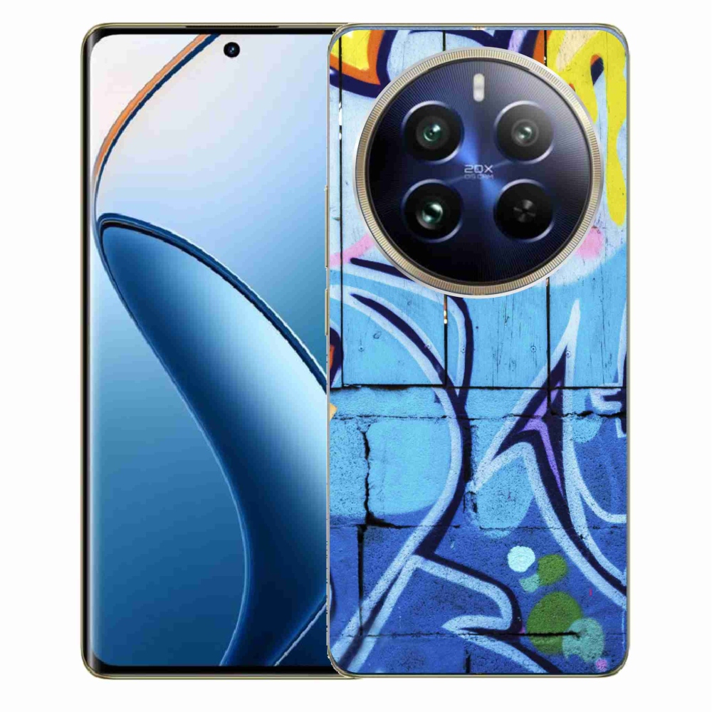 Gél borítás mmCase a Realme 12 Pro 5G/12 Pro+ 5G modellhez - graffiti