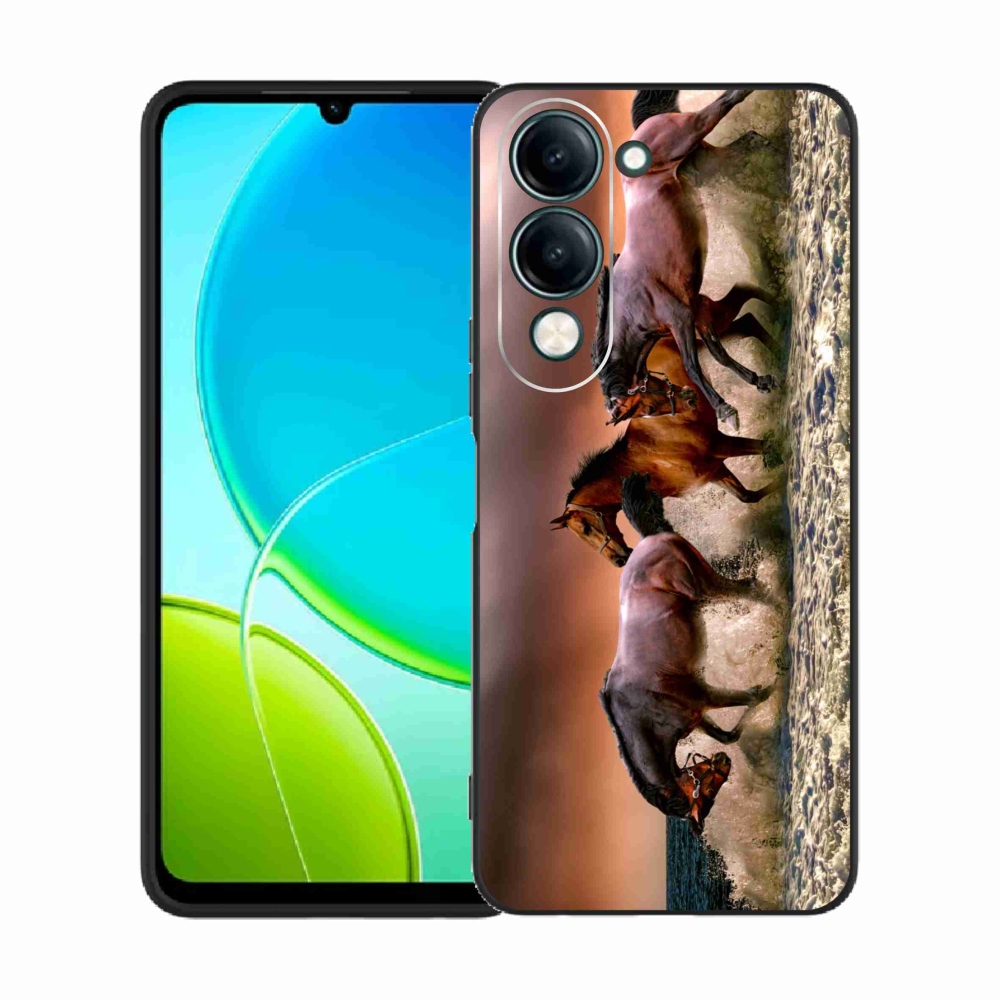 Zselés borítás mmCase a Vivo Y29s 5G-n - lovak 1