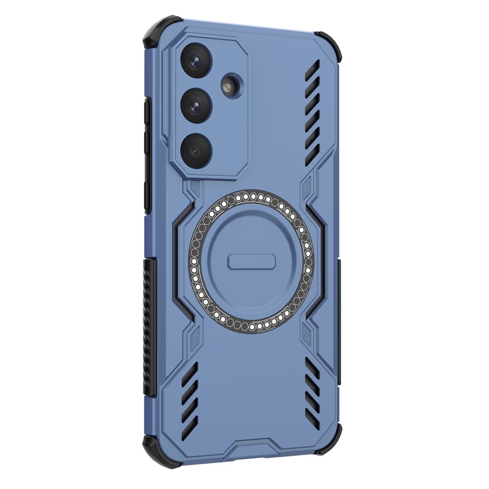 Üreges, tartós védőburkolat MagSafe-rel Samsung Galaxy S25 FE készülékre - kék