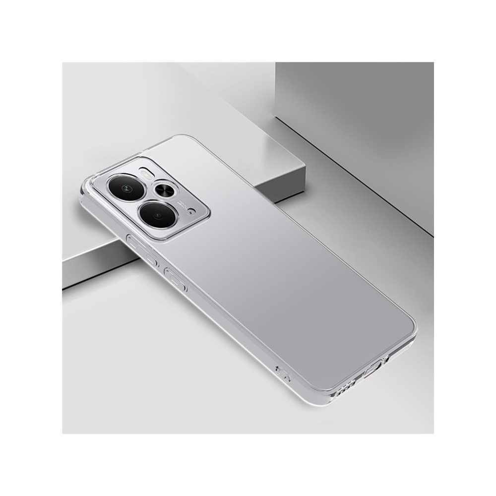 Átlátszó gél tok a Realme 14T 5G készülékhez - átlátszó