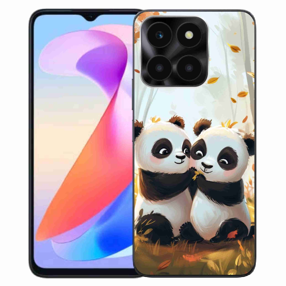 Zselés borítás mmCase a Honor X6a készülékhez - pandák