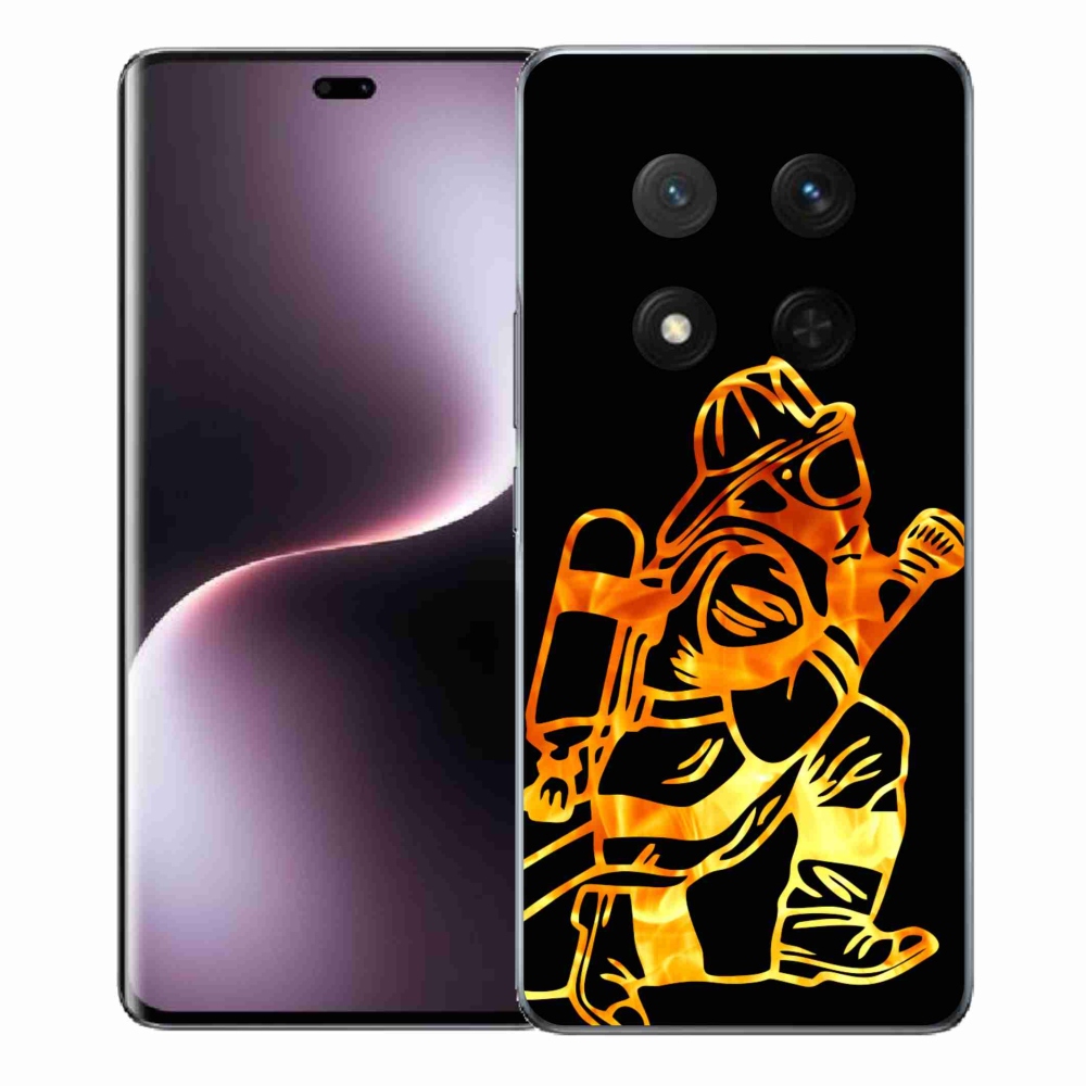 Gél borítás mmCase a Honor Magic 7 Lite 5G számára - Tűzoltó 1