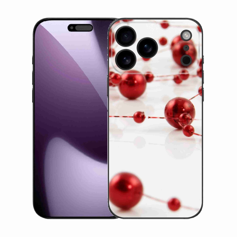 Gél borítás mmCase iPhone 17 Pro Max készülékhez - Karácsonyi lánc