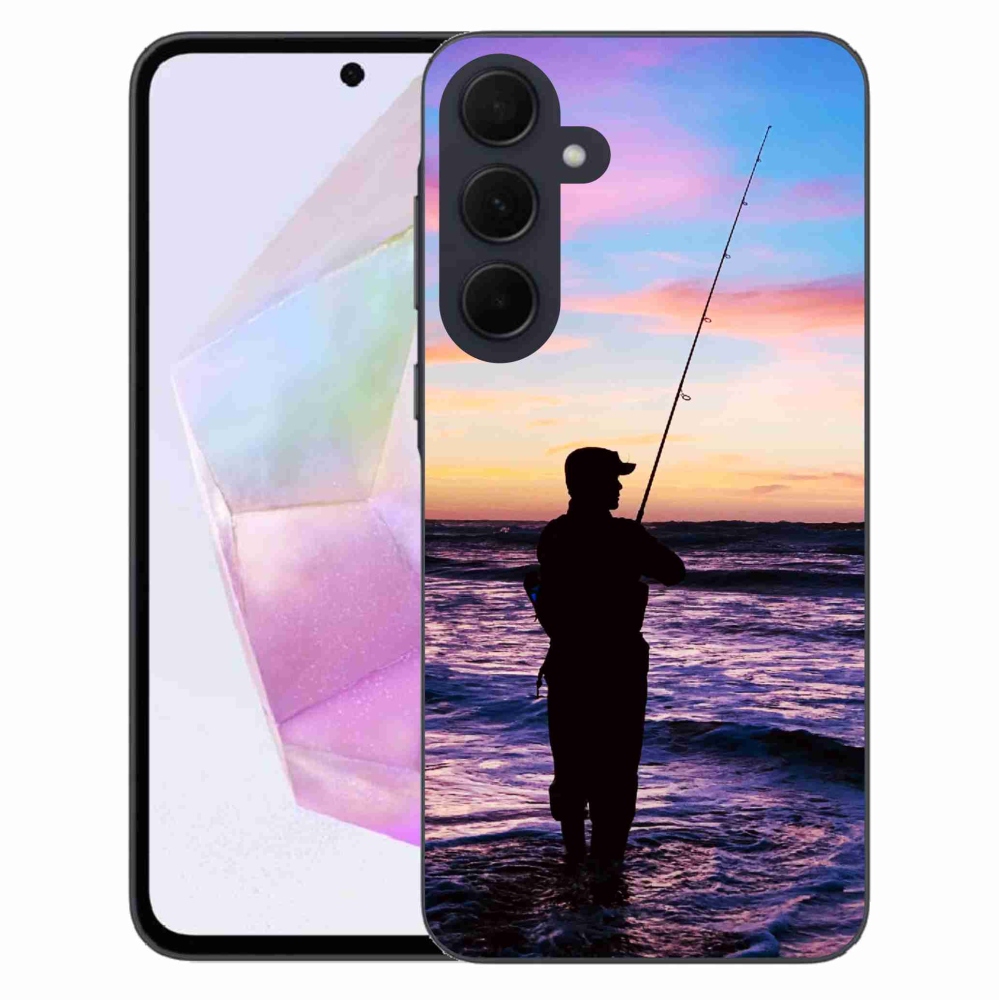 Gél védőburkolat mmCase Samsung Galaxy A35 5G - halászat 1