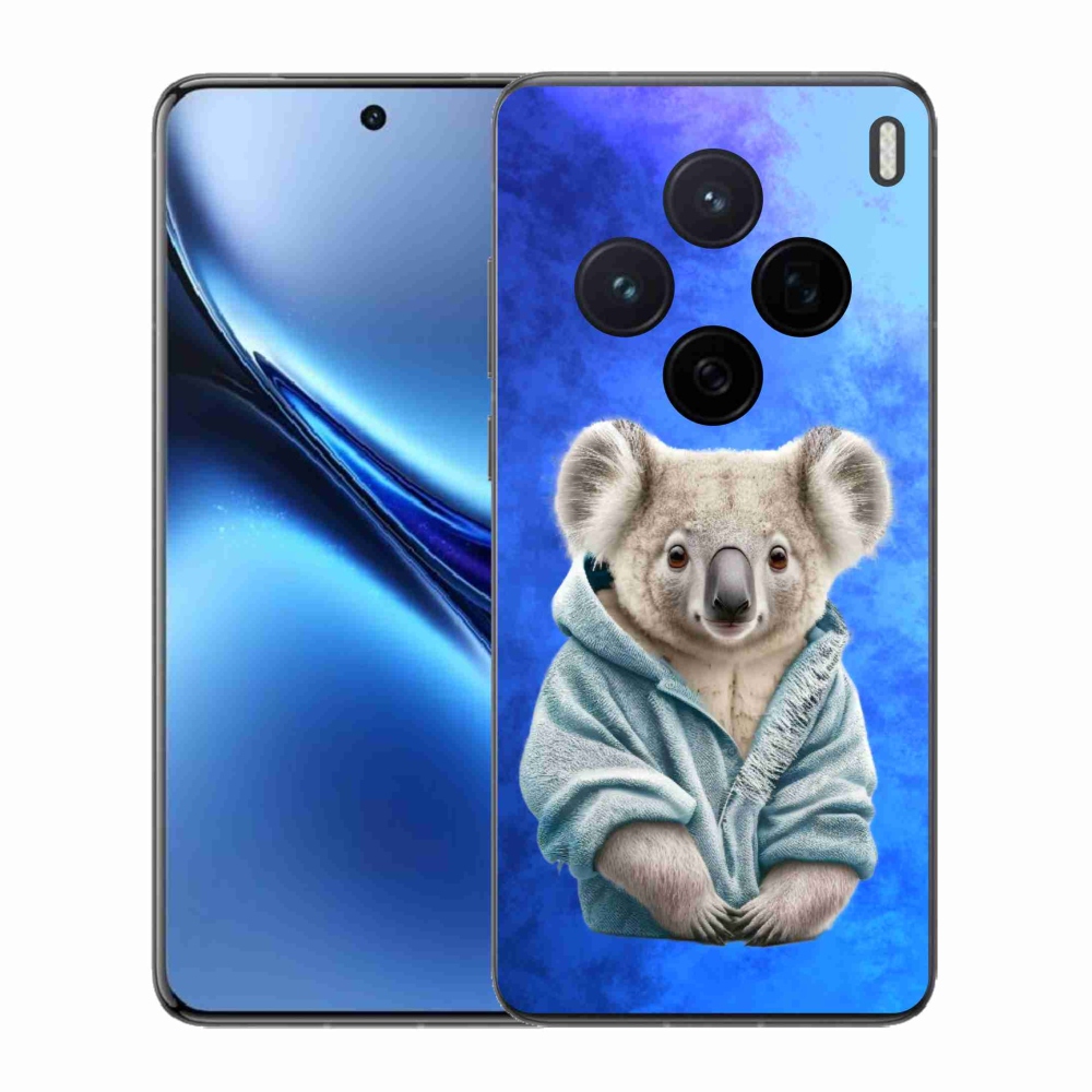Zselés borítás mmCase a Vivo X200 5G készülékhez - koala pulóverben
