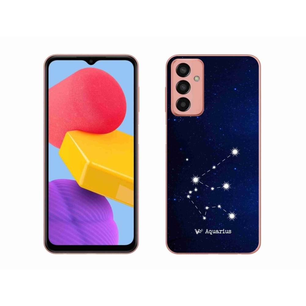 Zselés borítás mmCase Samsung Galaxy M13 - Vízöntő számára