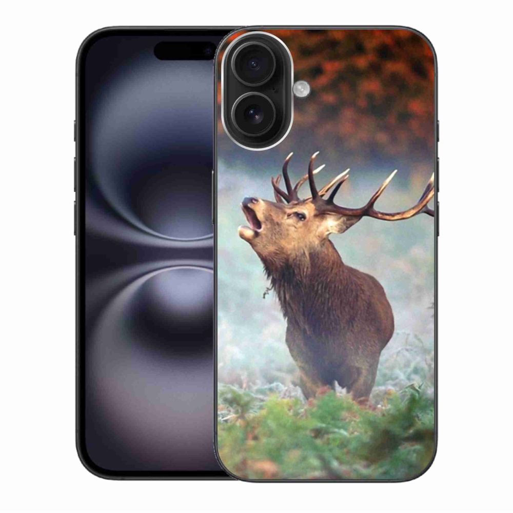 Gél tok mmCase iPhone 16 Plus készülékhez - szarvas 2