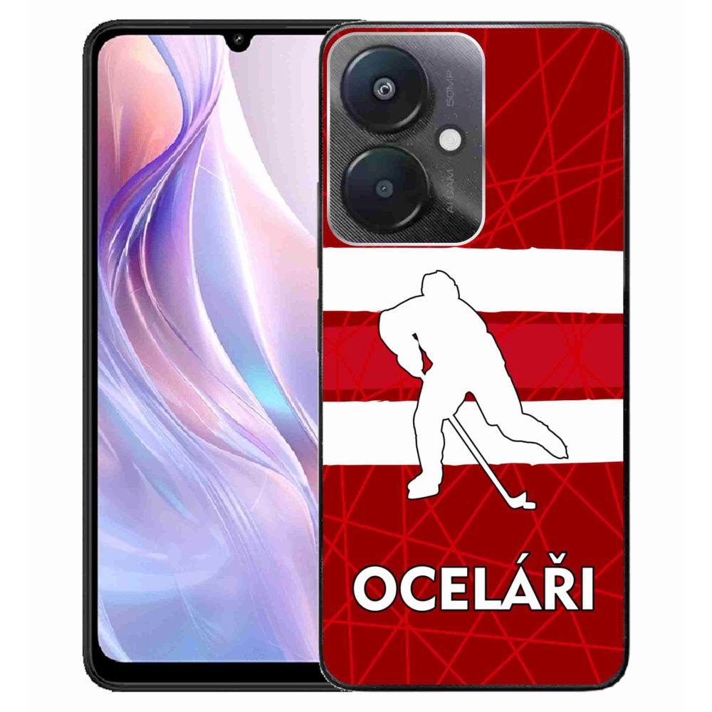 Gél borítás mmCase a Xiaomi Redmi 13C 5G-hez - Acélsárgák