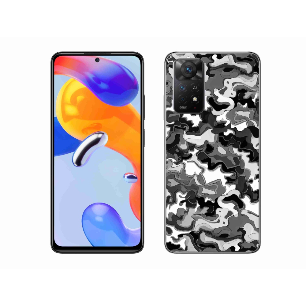 Gél borítás mmCase a Xiaomi Redmi Note 11 Pro 4G/5G-hez - terepszínű minta 3