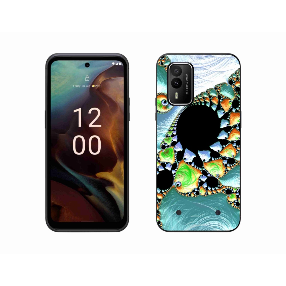 Zselés borítás mmCase a Nokia XR21 készülékhez - absztrakt motívum 21
