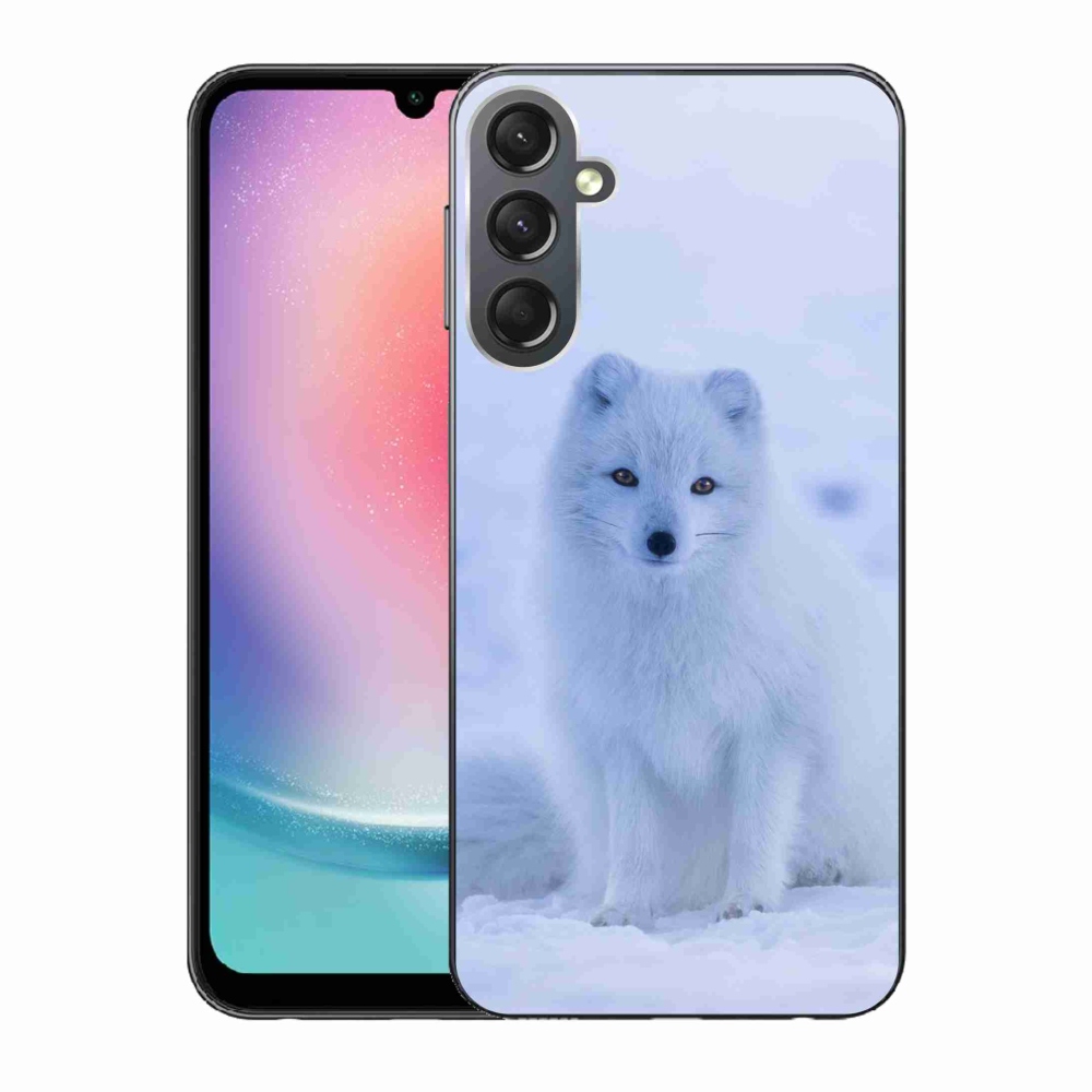 Zselés borítás mmCase Samsung Galaxy A24 készülékhez - polár róka