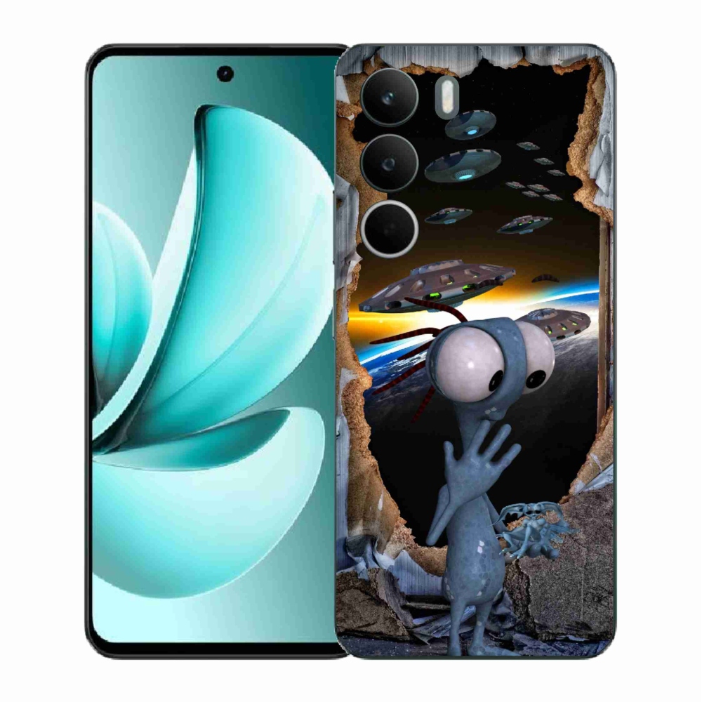 Gél borítás mmCase a Realme C71 készülékhez - idegen