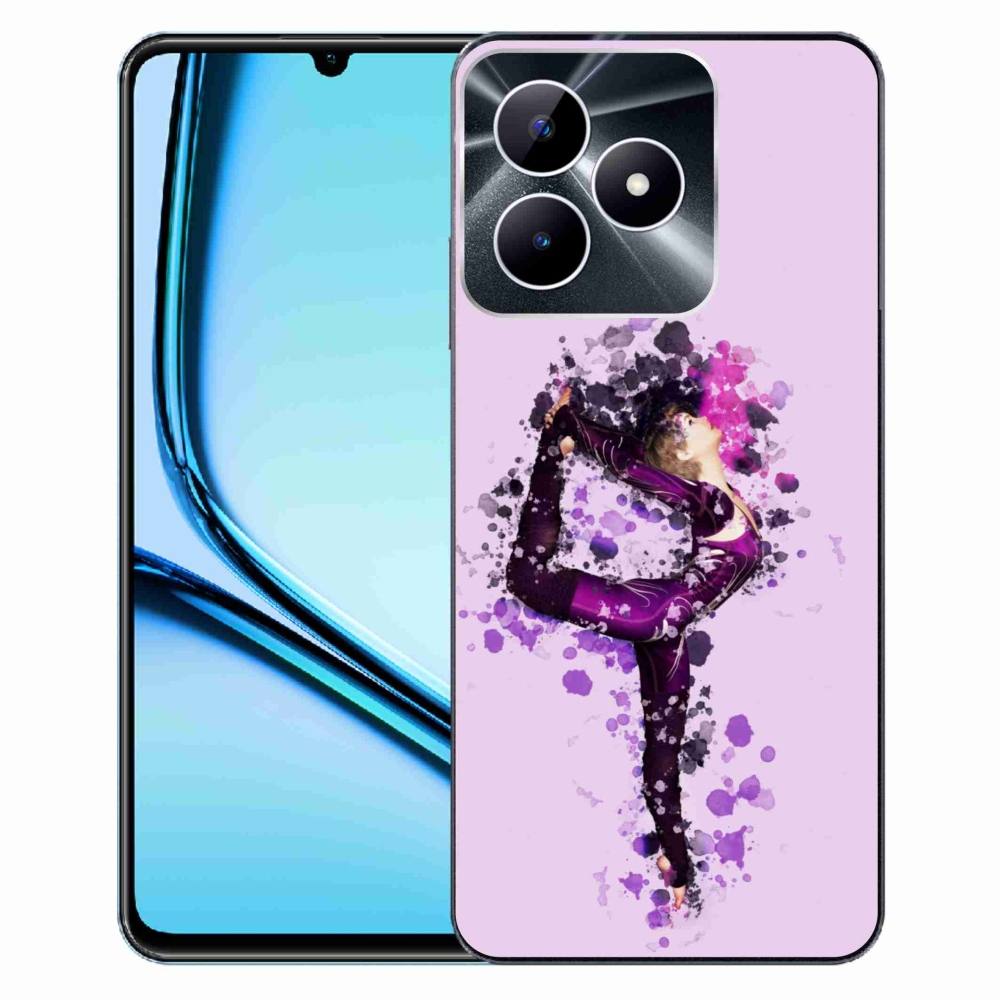 Zselés borító mmCase a Realme Note 50 készülékhez - balerina