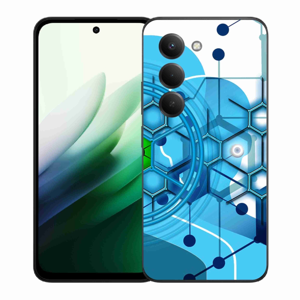 Gél borítás mmCase a Xiaomi Redmi 15 5G-hez - absztrakt minta 2