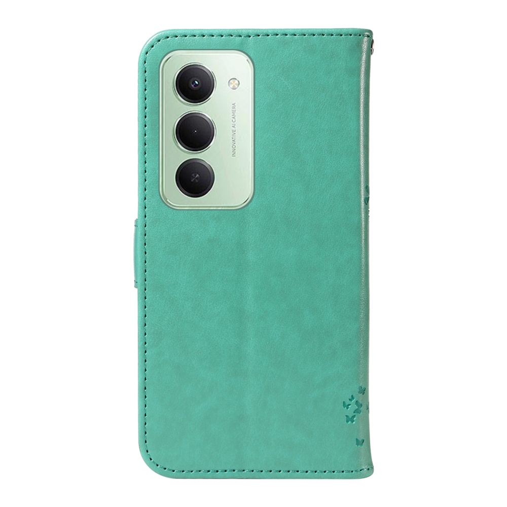 Fák könyve tok Xiaomi Redmi 15 4G (171mm) - teáskék színű