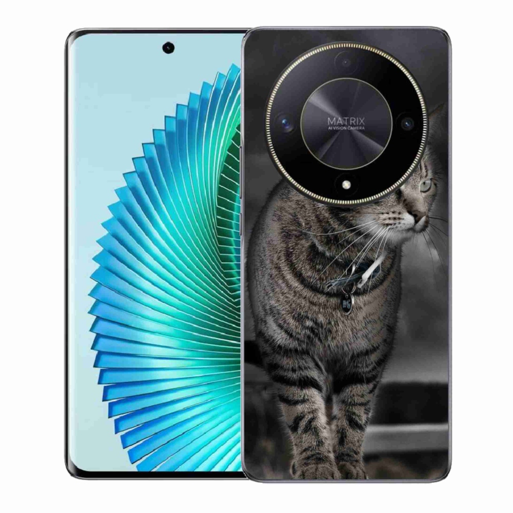 Gél borítás mmCase a Honor Magic 6 Lite 5G készülékhez - macska