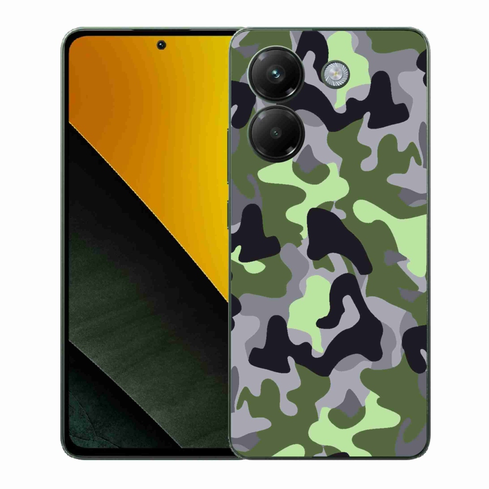 Gél borítás mmCase a Xiaomi Poco M7 Pro 5G-hez - álcázó minta 7