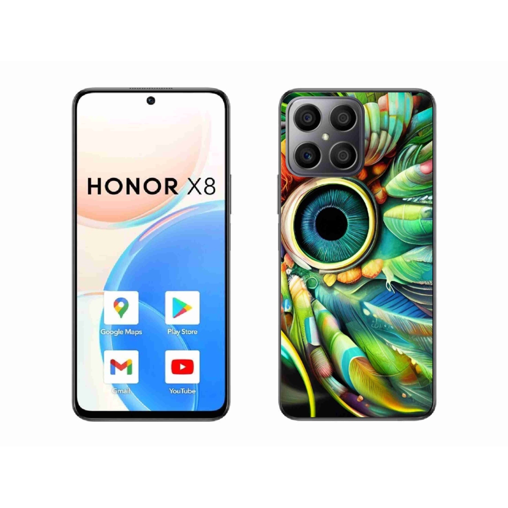 Gél borítás mmCase a Honor X8-hoz - absztrakt motívum 18