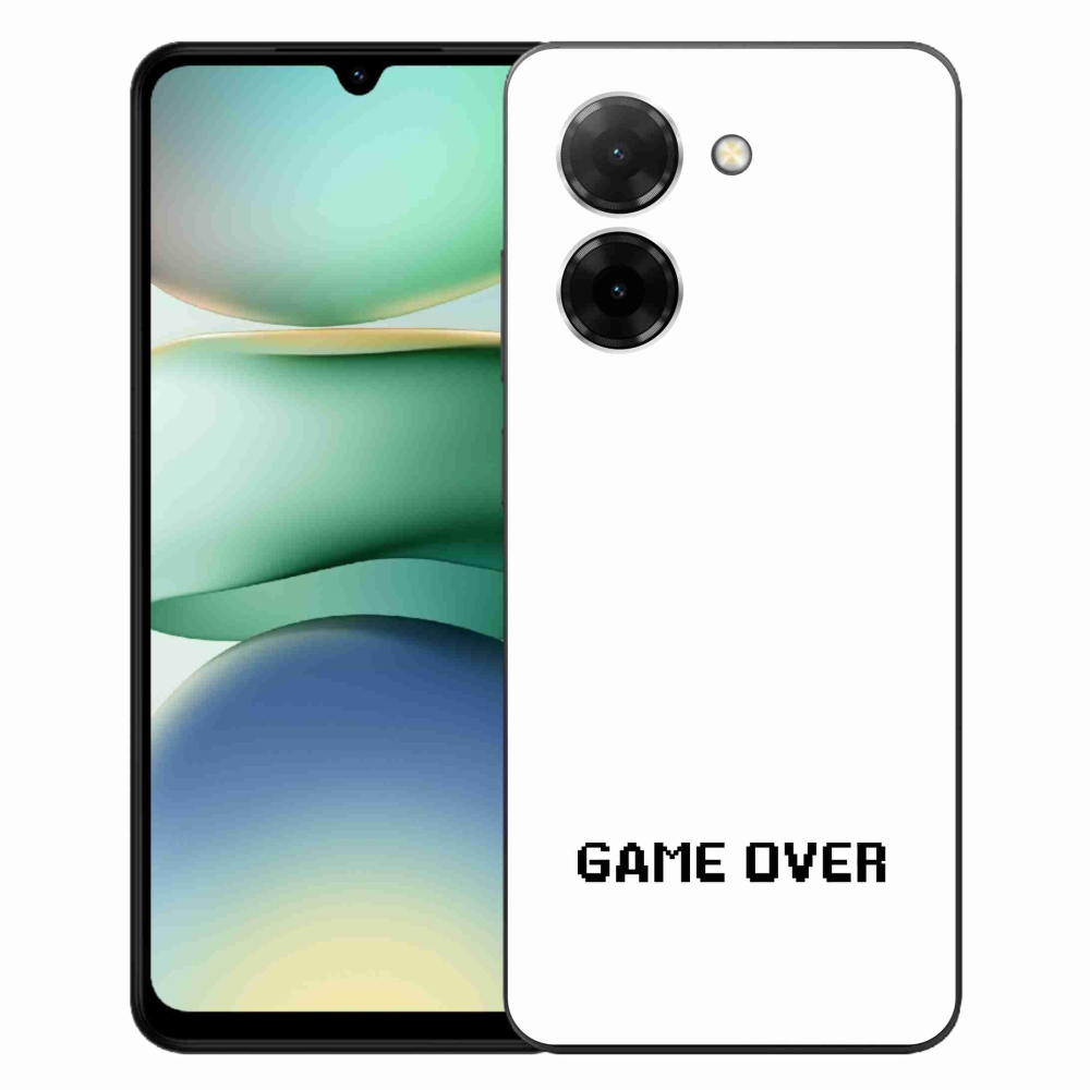 Gél borítás mmCase a Xiaomi Redmi A5 (173.45x79.35x8.45mm) - játék fehér háttérrel