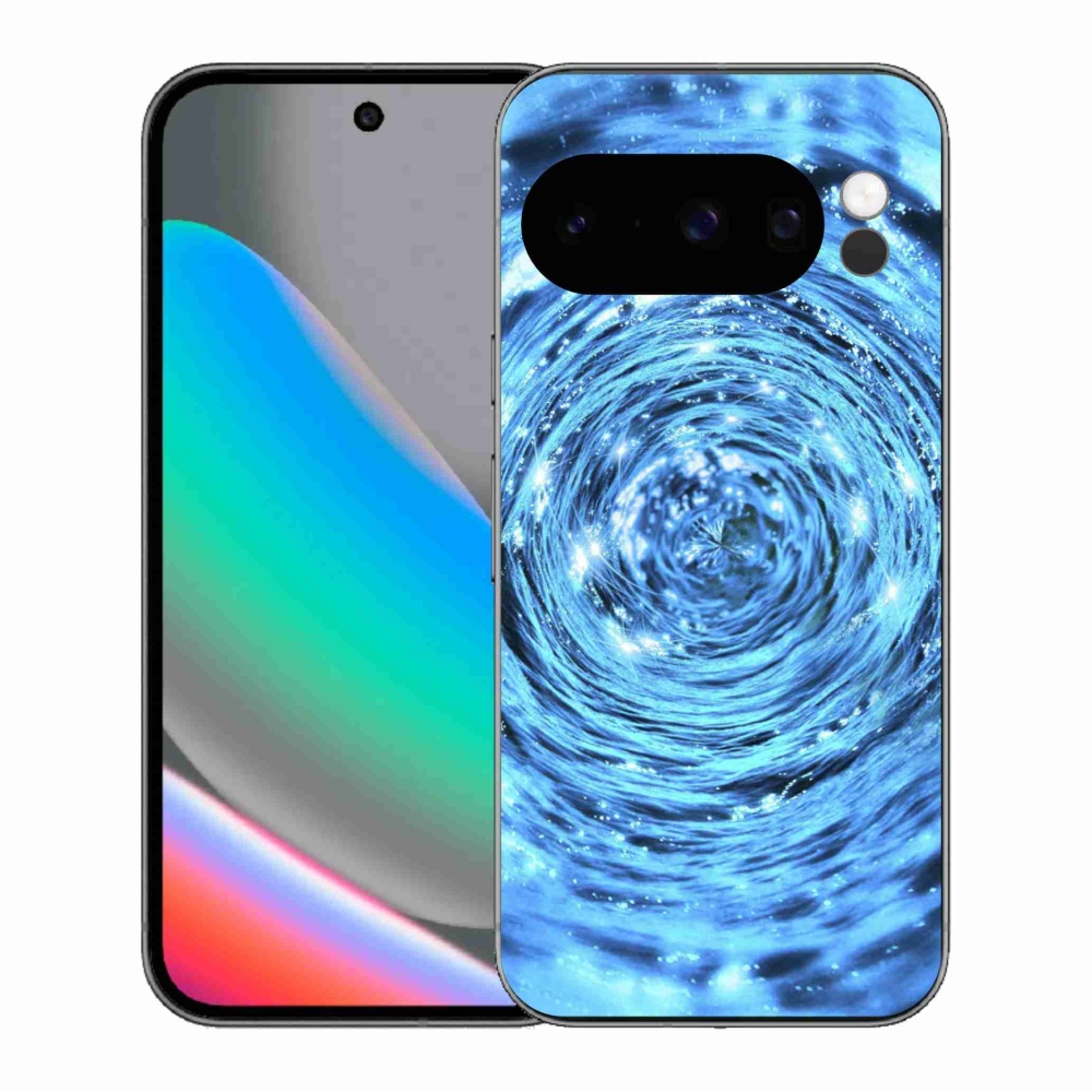 Zselés borítás mmCase a Google Pixel 10 Pro számára - water vortex