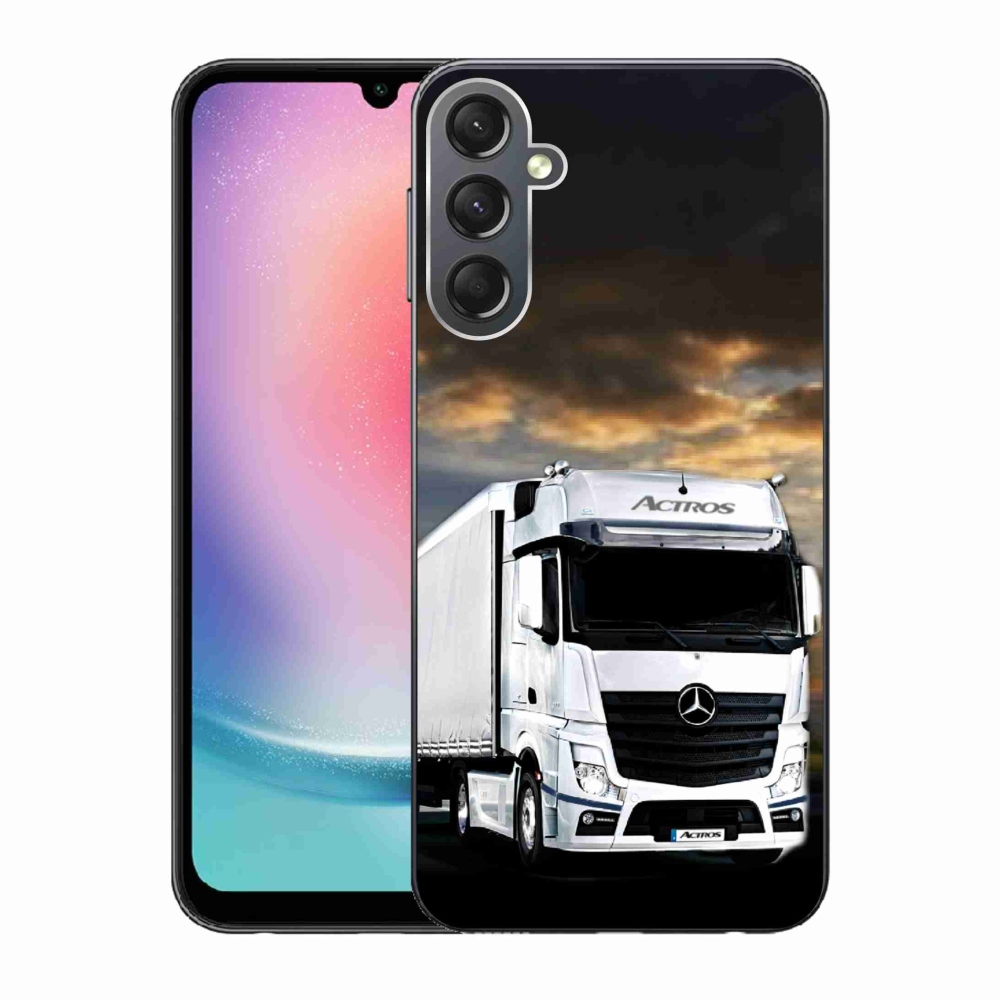 Gél borítás mmCase Samsung Galaxy A24 - teherautóhoz