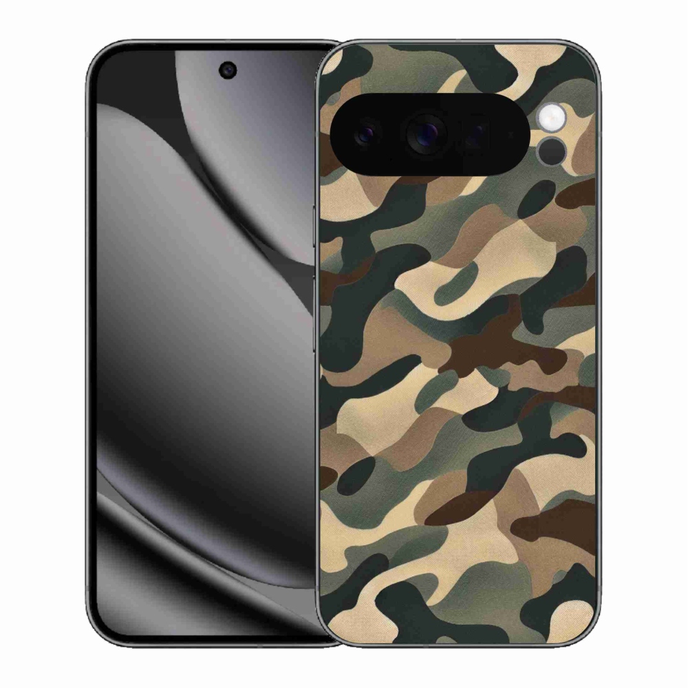 Zselés borítás mmCase a Google Pixel 10 Pro XL-hez - terepszínű minta 11