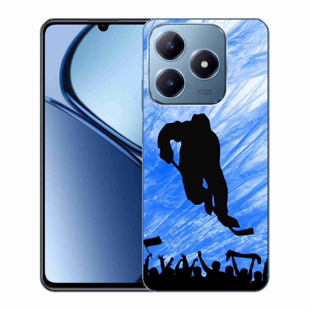 Gél borítás mmCase a Realme C63 készülékhez - hokis játékos
