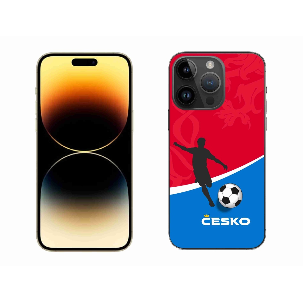 Gél védőburkolat mmCase iPhone 14 Pro Max 6.7 - futball Csehország