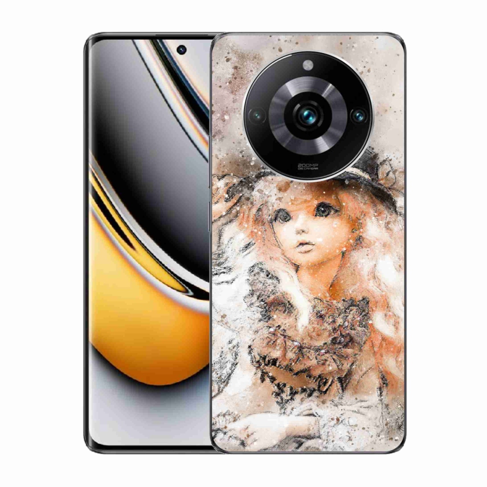 Zselés borítás mmCase a Realme 11 Pro/11 Pro+ készülékhez - lány sapkával