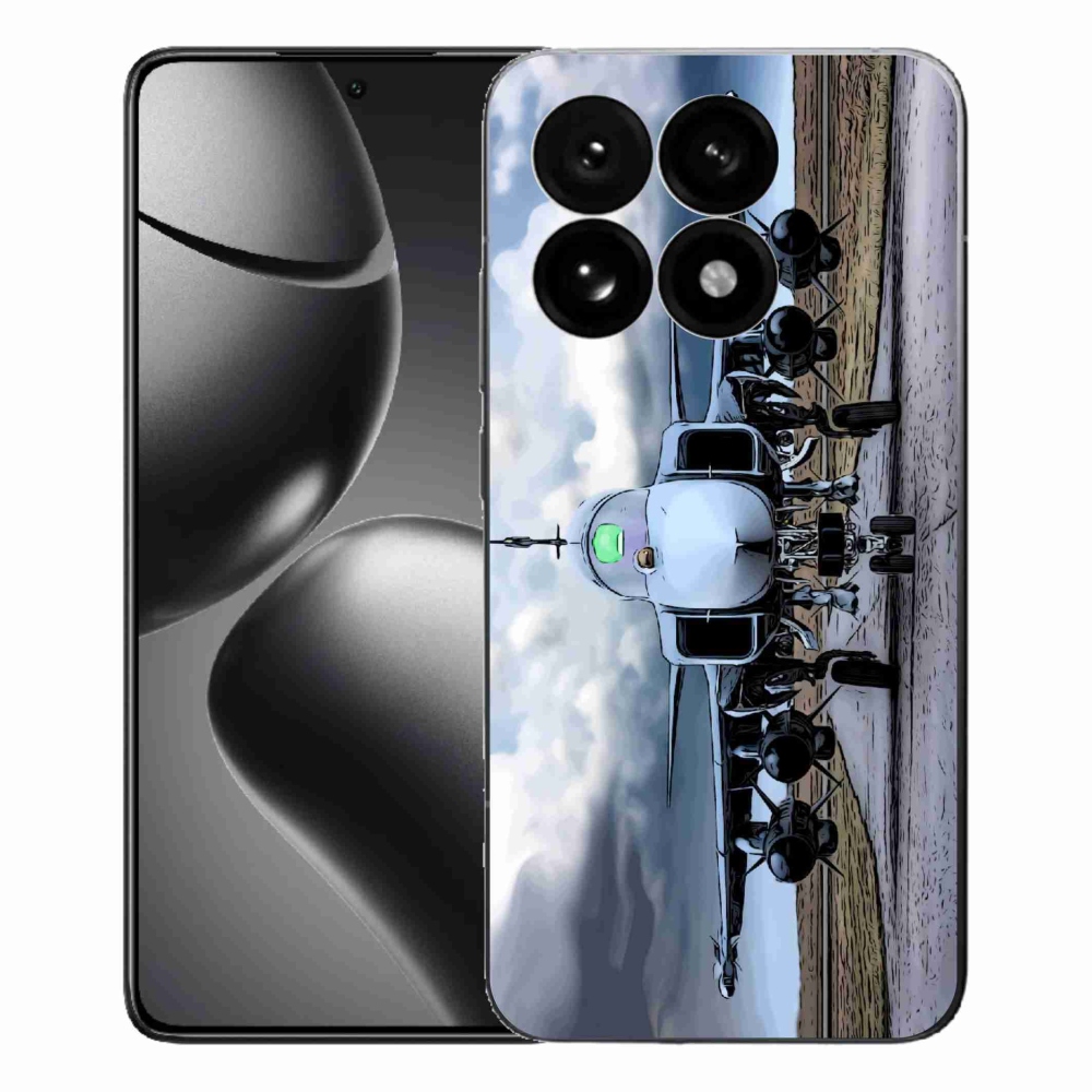 Gélburkolat mmCase a Xiaomi 15T-hez - katonai repülőgépekhez