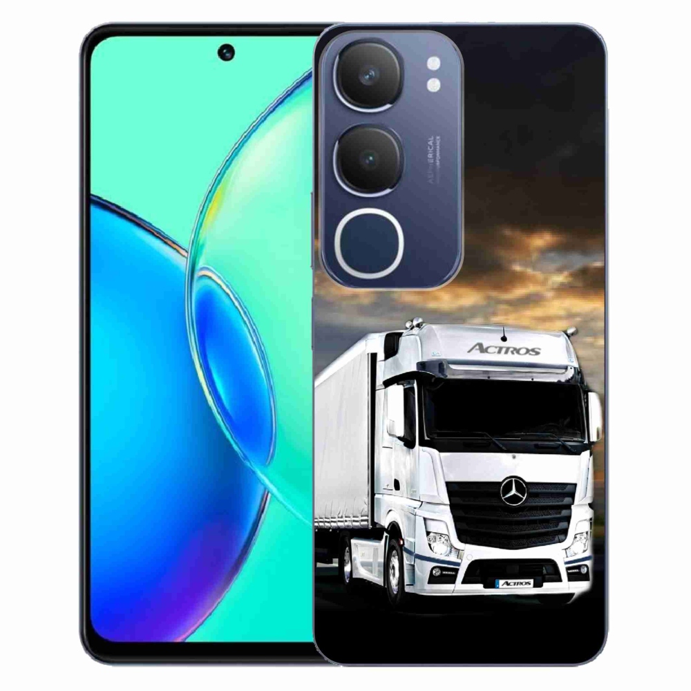 Gél borítás mmCase a Vivo Y19s készülékhez - teherautó