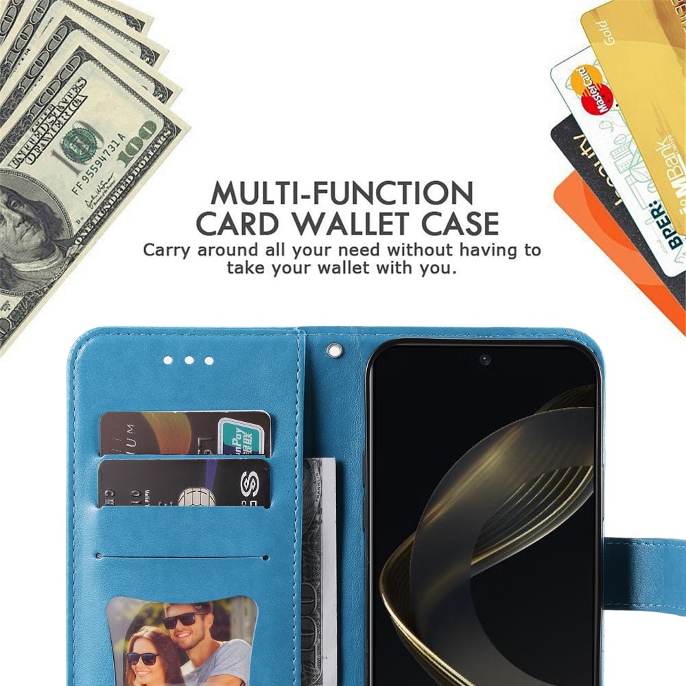 Mandala könyv tok Huawei Nova 12 SE-hez - kék