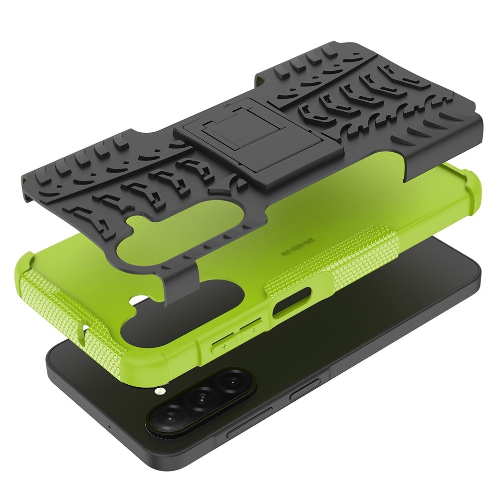 Rúgásálló borítás Samsung Galaxy A26 5G készülékhez - zöld