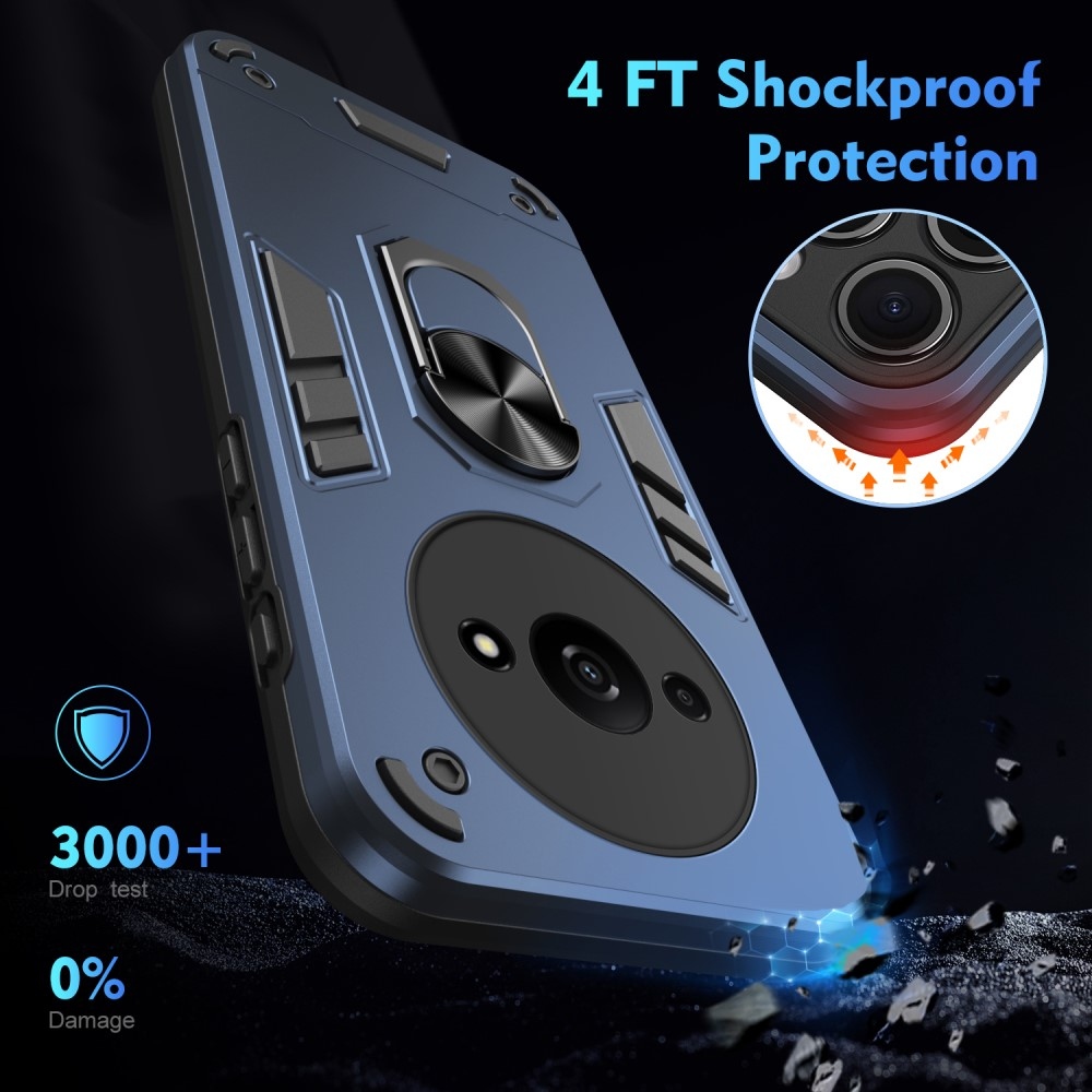 Tartós védőburkolat Xiaomi Redmi A3-hoz - kék