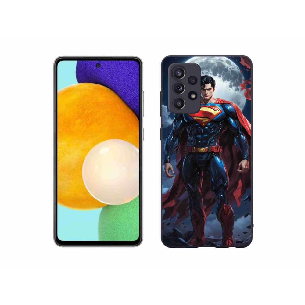 Gél védőhuzat mmCase Samsung Galaxy A52/A52 5G - superman