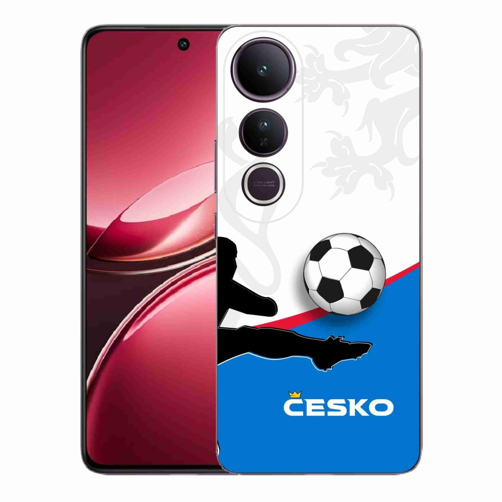 Gél borítás mmCase a Vivo V50 Lite 4G/5G - futball Csehország 3