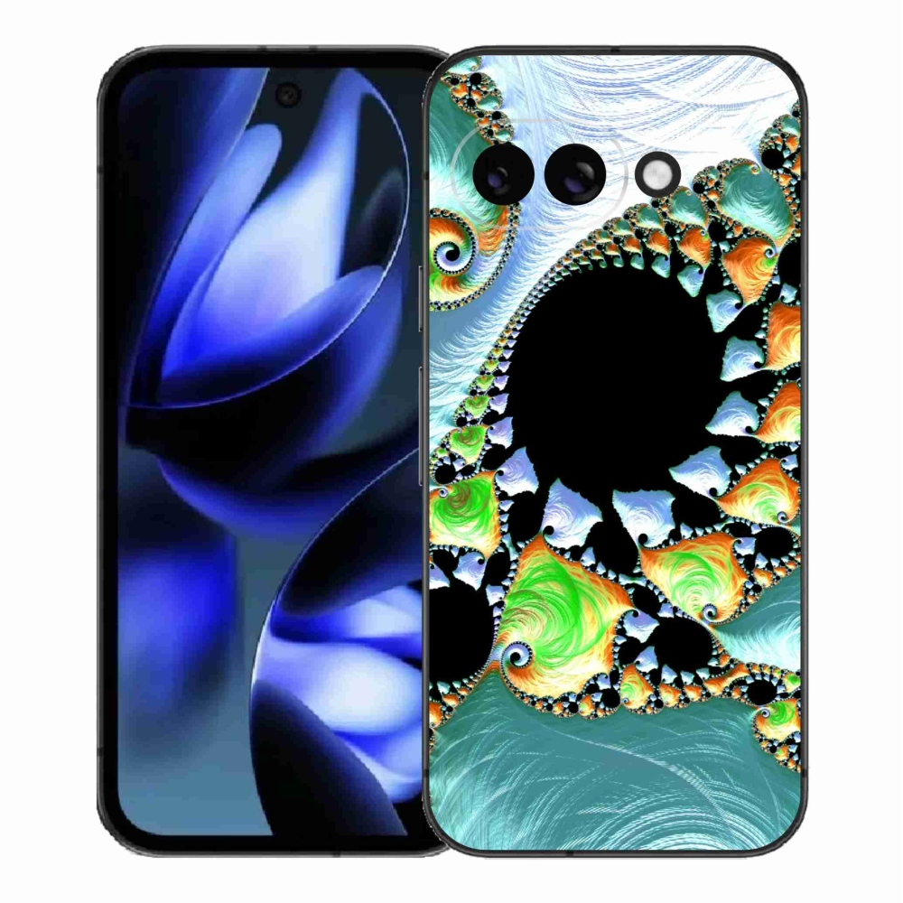 Gél borítás mmCase a Google Pixel 9a számára - absztrakt motívum 21